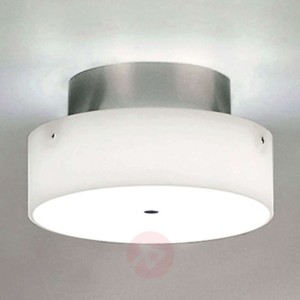 Nowoczesna lampa sufitowa LED Woo, szklany klosz