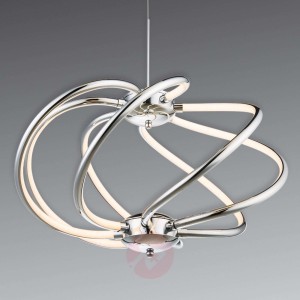 Fantazyjnie wygięta lampa wisząca LED Samia