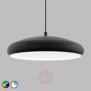 EGLO connect Riodeva-C lampa wisząca LED czarna
