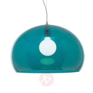 Kartell Big FL/Y - lampa wisząca LED niebieska