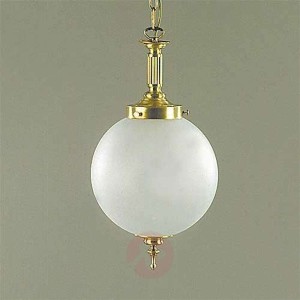 Lampa wisząca OBJEKT, brąz, śr. 25 cm