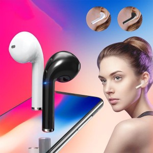 Słuchawka Bluetooth - Samsung, Iphone - kolor czarny