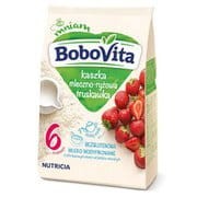 Bobovita - Kaszka mleczno-ryżowa z truskawkami