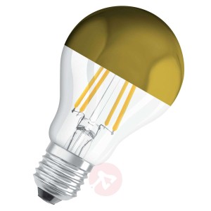 OSRAM żarówka LED E27 Mirror gold 7W 2 700 K