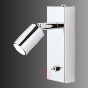 Lampa ścienna LED Karen z włącznikiem dźwigniowym