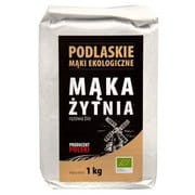 Podlaskie mąki ekologiczne - mąka żytnia razowa Bio