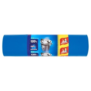 Jan Niezbędny - Worki na śmieci 120l, 25 szt, super mocne