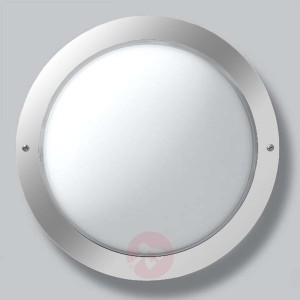 Lampa ścienna lub sufitowa EKO 26 srebrna