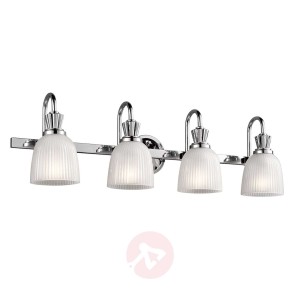 Stylowa lampa ścienna LED Cora,4-punktowa