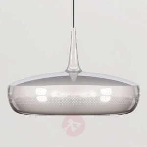 Lampa wisząca Clava Dine, polerowana stal