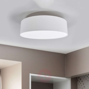 Lampa sufitowa Gala, 60cm, klosz chinz biały