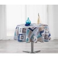 Obrus Cap Round Ouest Blue 180 cm