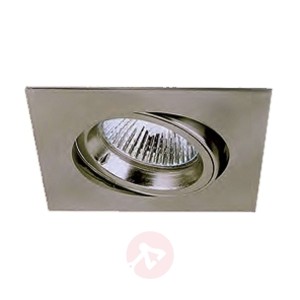 Atrakcyjna oprawa downlight Kano niklowa satyn.