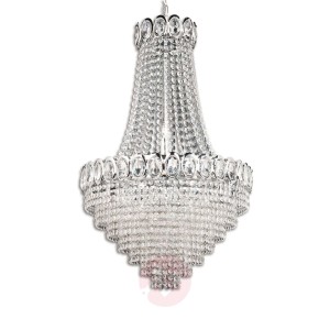 Lampa wisząca Limoges z ozdobą ze szklanych pereł