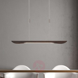 Lucande Hiba lampa wisząca LED kolonialna 88 cm
