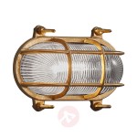 Kinkiet zewnętrzny Helford, mosiądz