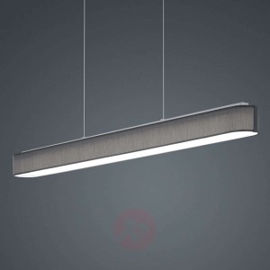 Helestra Bora lampa wisząca 101,5cm klosz antracyt