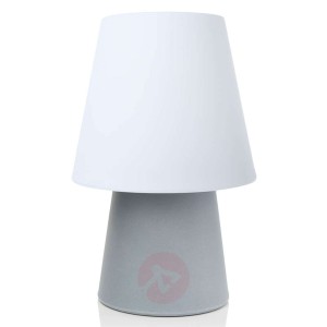 Solarne oświetlenie dekoracyjne LED No. 1 szare