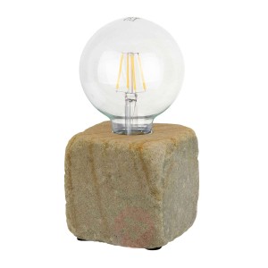 Lampa stołowa Sandy z piaskowca