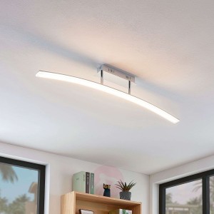 Lampa sufitowa LED Lorian w kształcie łuku