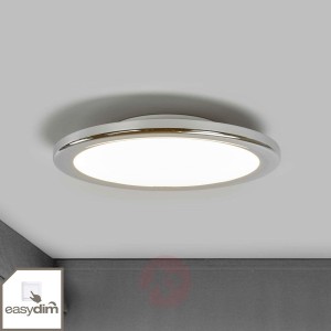 Lampa sufitowa LED Neptun, easydim 30 cm, chrom