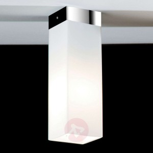 Lampa sufitowa QUADRO BOX ze szkła, chrom