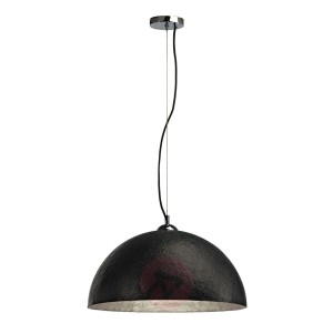 FORCHINI lampa wisząca duża, czarny-srebrny