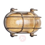 Kinkiet zewnętrzny Helford, nikiel