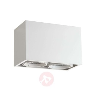 Arcchio Cirdan lampa sufitowa LED 2-punktowa biała