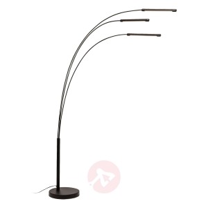 KARE Space lampa stojąca LED w kolorze czarnym