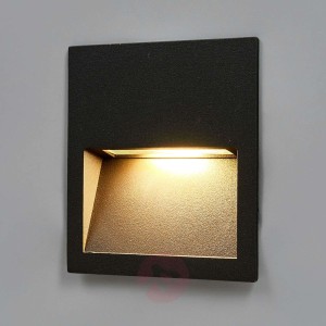 Kwadratowa wpuszczana lampa zewnętrzna LED Loya