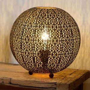 Lampa stołowa Tahar, orientalny design