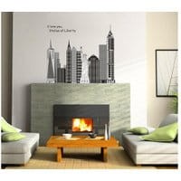 Naklejka Statue de la Liberte