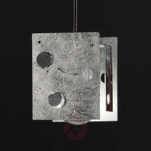 Knikerboker Buchi lampa wisząca 13x11x16,5 srebro