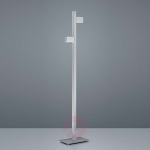 Helestra Arta lampa stojąca LED nikiel/chrom
