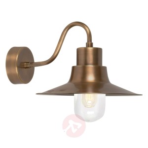 Mosiężna lampa zewnętrzna Sheldon