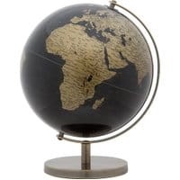 Dekoracja World Globe Black Gold