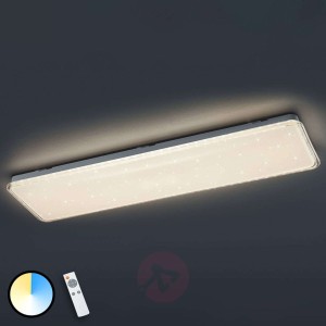 Ściemniana lampa sufitowa LED Kioto z pilotem