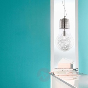 Lampa wisząca FUTURA w kształcie żarówki