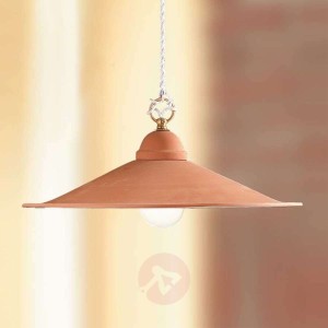 Lampa wisząca GIULIA z ceramicznym kloszem 28 cm