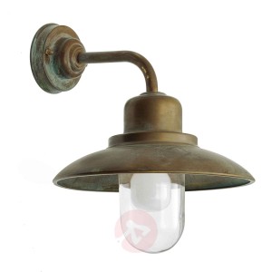 Zewn. lampa ścienna SUSA, pat. odl.st.mosiądzu