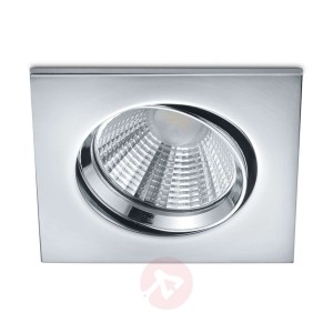Ściemniany reflektor wpuszczany LED Pamir chrom