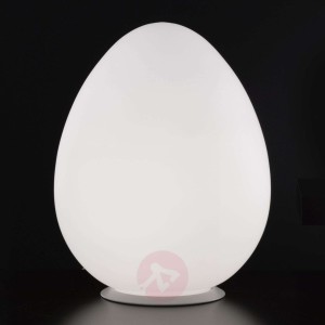 Lampa stołowa Alice ze szkła, wysokość 58 cm
