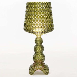 Kartell Mini Kabuki - lampa stołowa LED, zielona