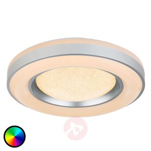 Sterowana pilotem lampa sufitowa LED Colla