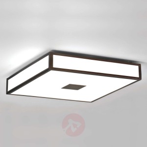 Nowoczesna lampa sufitowa MASHIKO 40 x 40 cm brąz