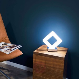 Pori - geometryczna lampa stołowa LED