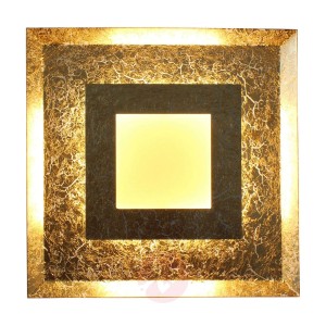 Kinkiet LED Window, 39x39, złoty