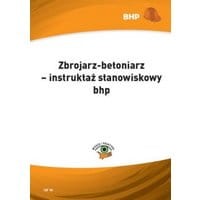 Zbrojarz-betoniarz – instruktaż stanowiskowy bhp