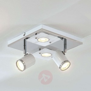 Lampa sufitowa LED Alsuna, 4-punktowa, 24x24cm